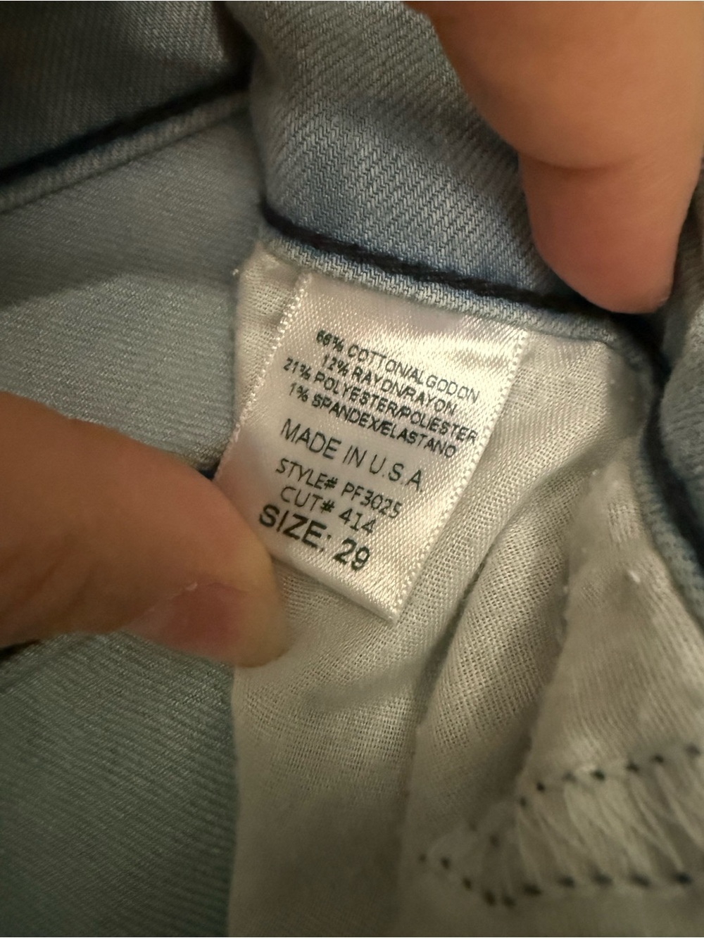 O2 Denim Super Flare Jeans - Picture 4 of 4